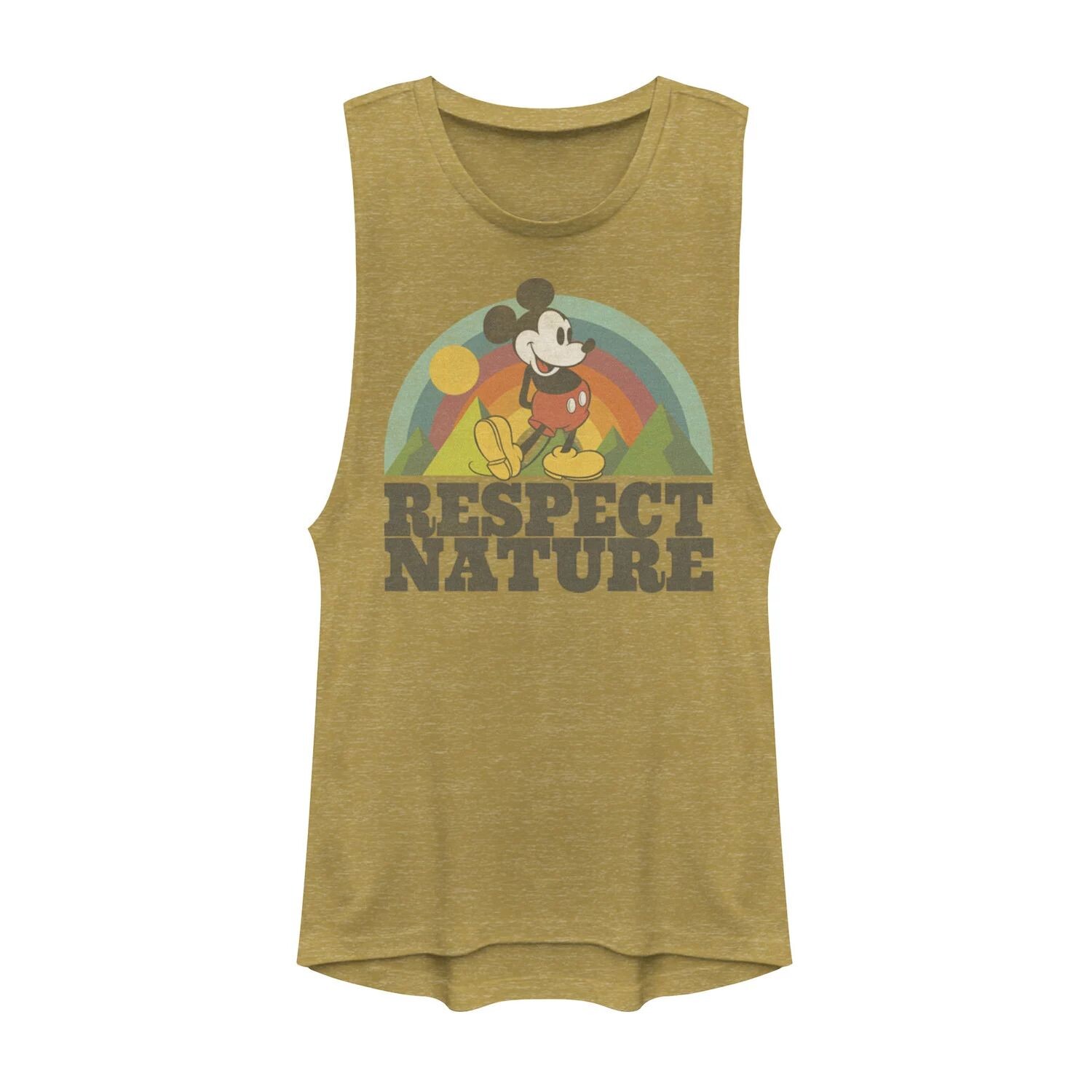 

Майка с Микки Маусом Disney's Mickey & Friends Respect Nature Rainbow Muscle Licensed Character