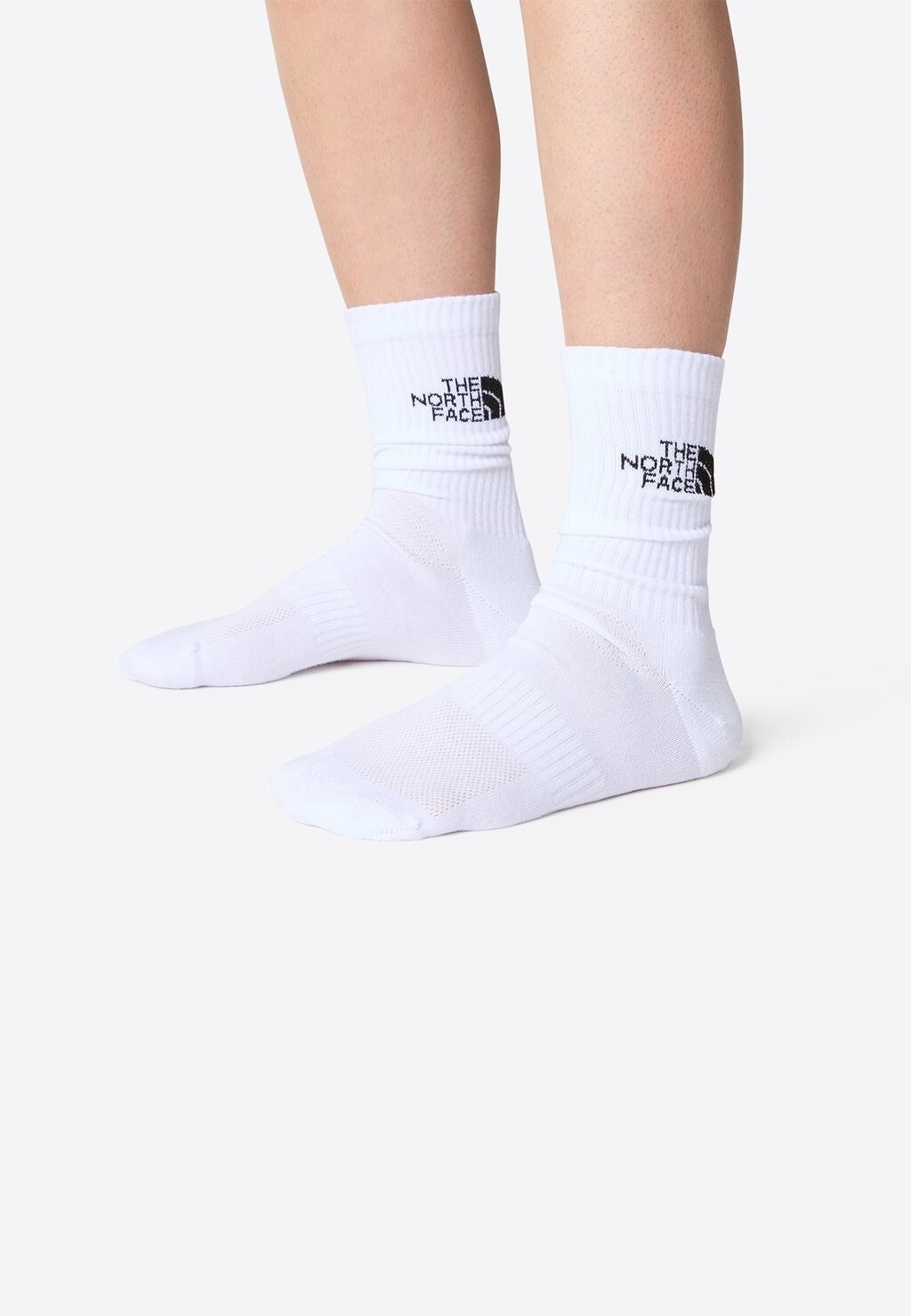 

Носки Multi Cush Crew 3P The North Face, цвет tnf white