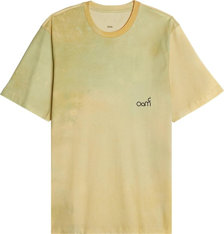

Футболка OAMC Spark Of Life T-Shirt Cloud Tee 'Yellow Green', желтый