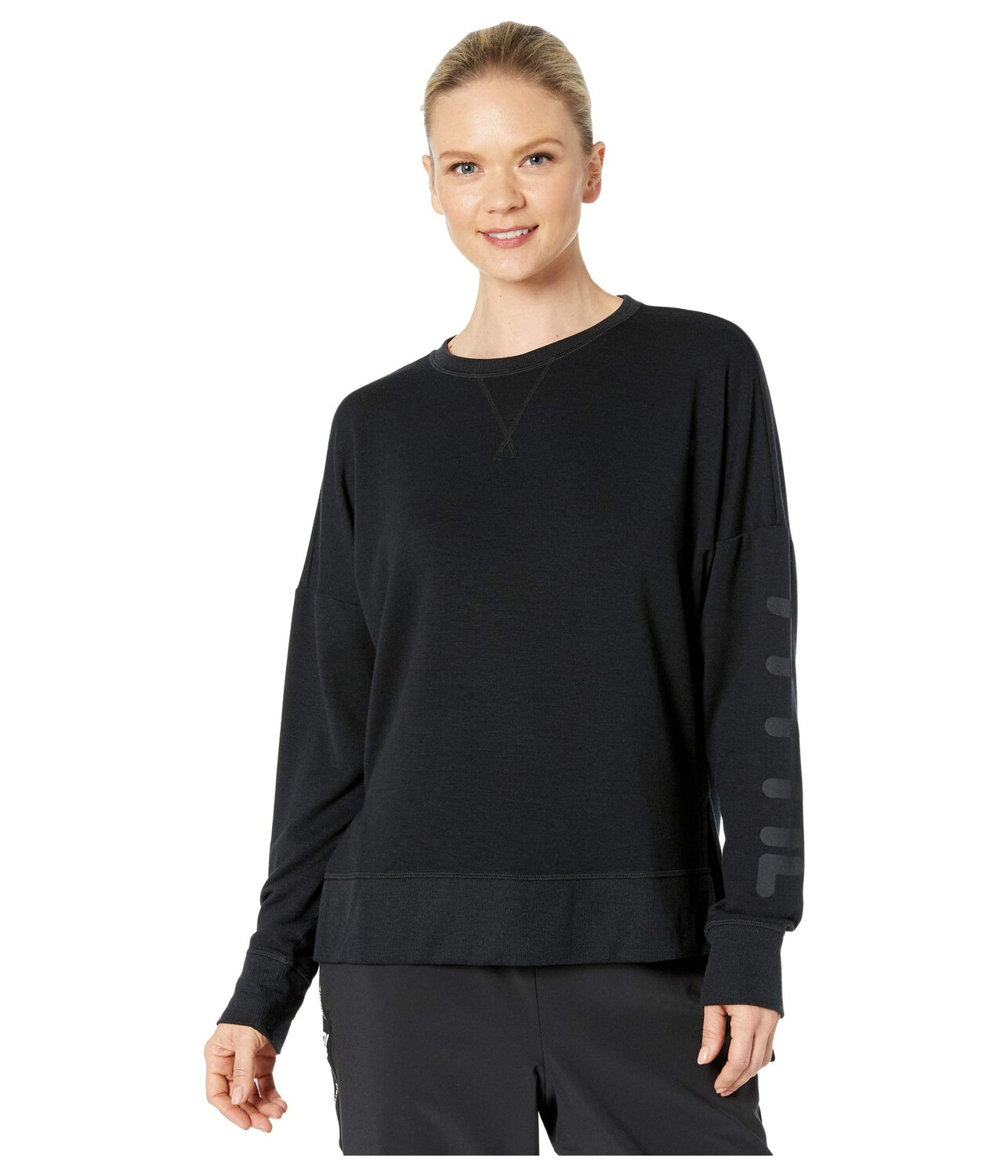 

Пуловер Fila, Genie Pullover, Черный, Пуловер Fila, Genie Pullover