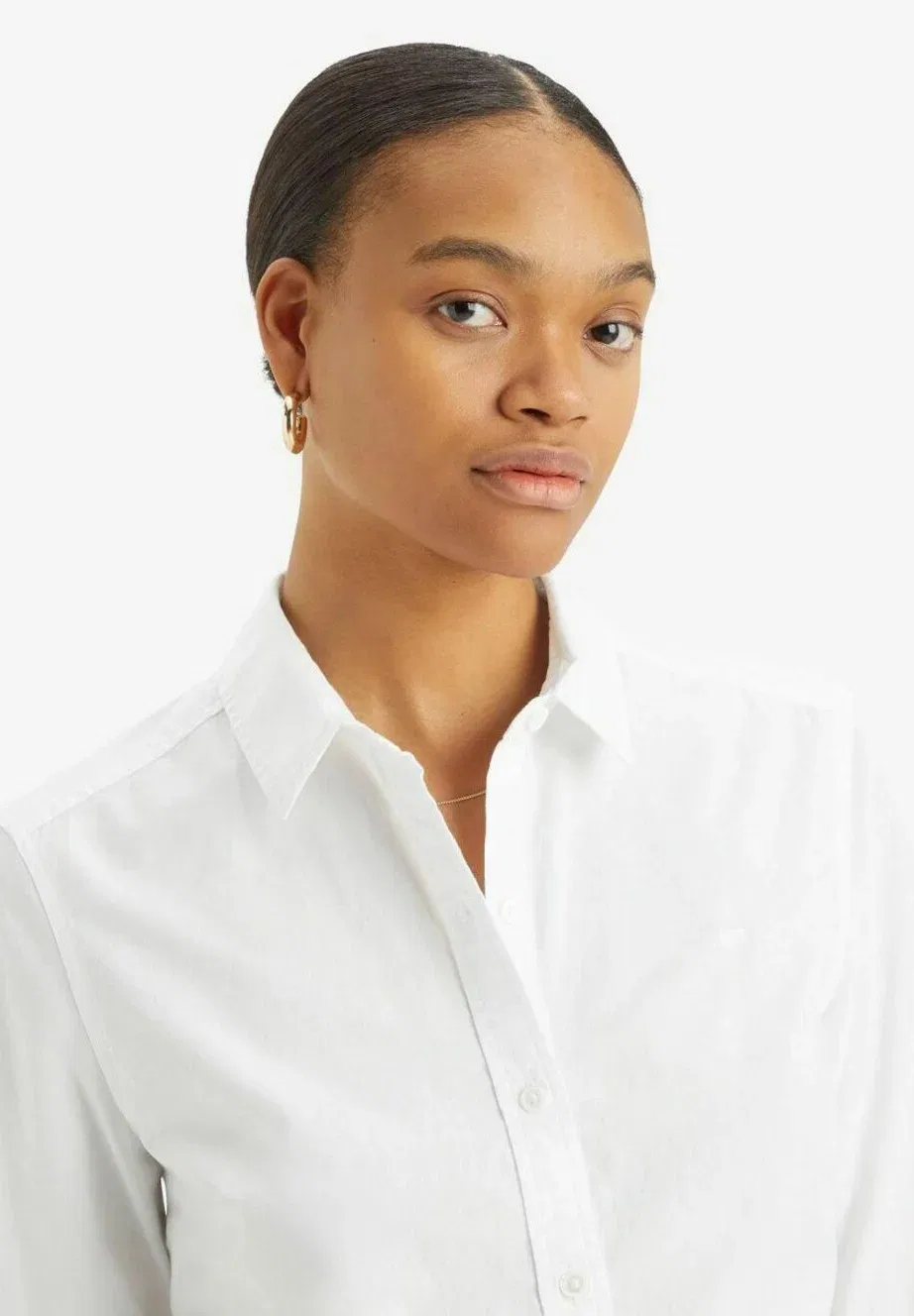Яркая блузка на пуговицах Levi'S, Bianco — фото 3