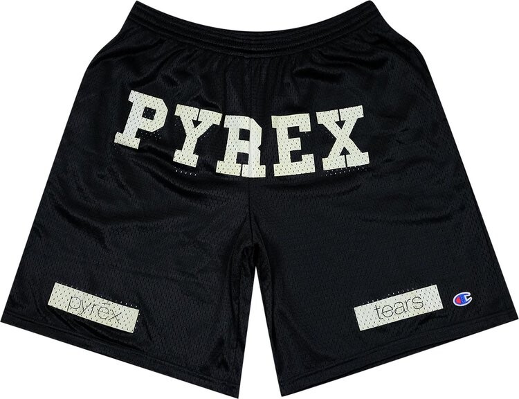 

Шорты Denim Tears x Pyrex Tears Shorts 'Black', черный