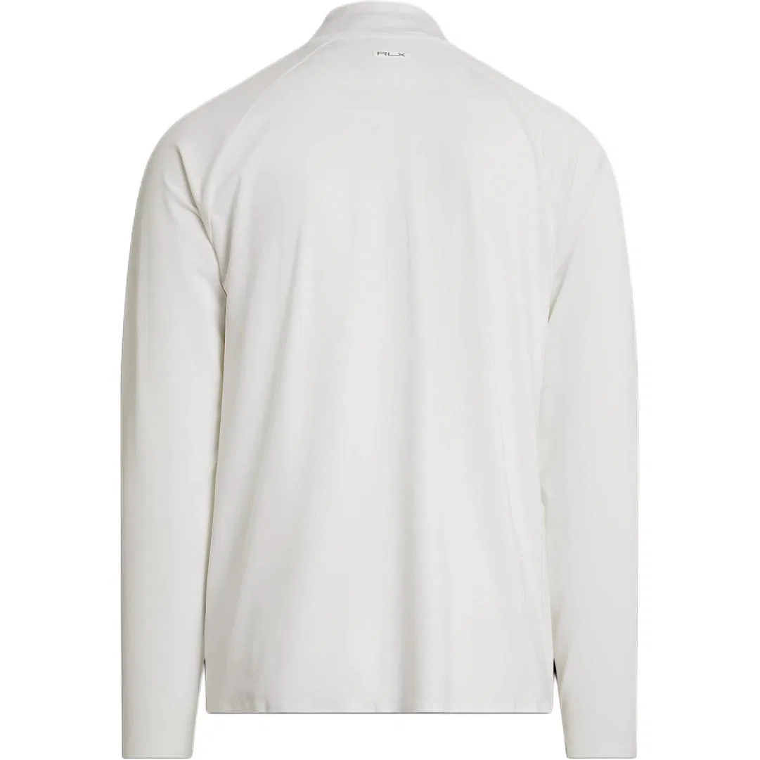 Мужская футболка с полугольфом Porcelain White Polo Ralph Lauren, Белый — фото 3