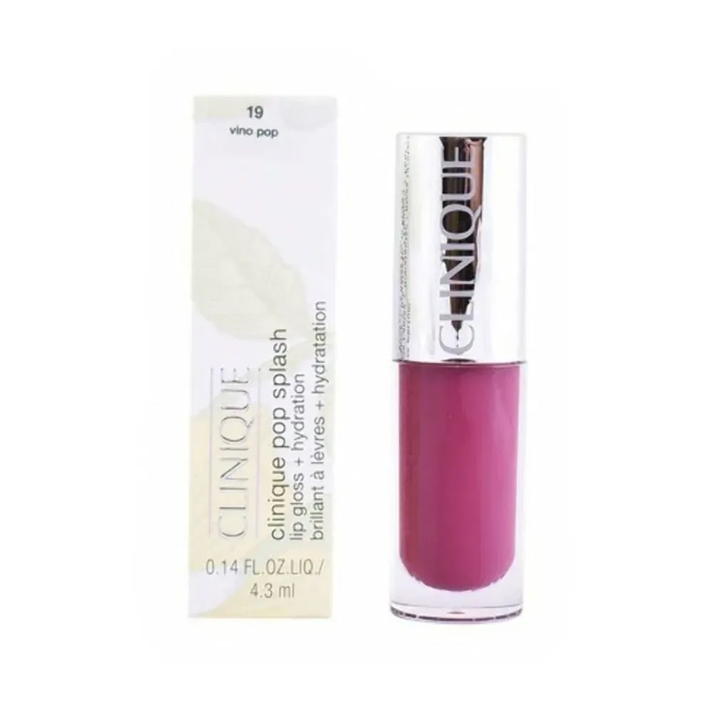 Блеск для губ с увлажнением Pop Splash, Vino Pop Clinique, Red