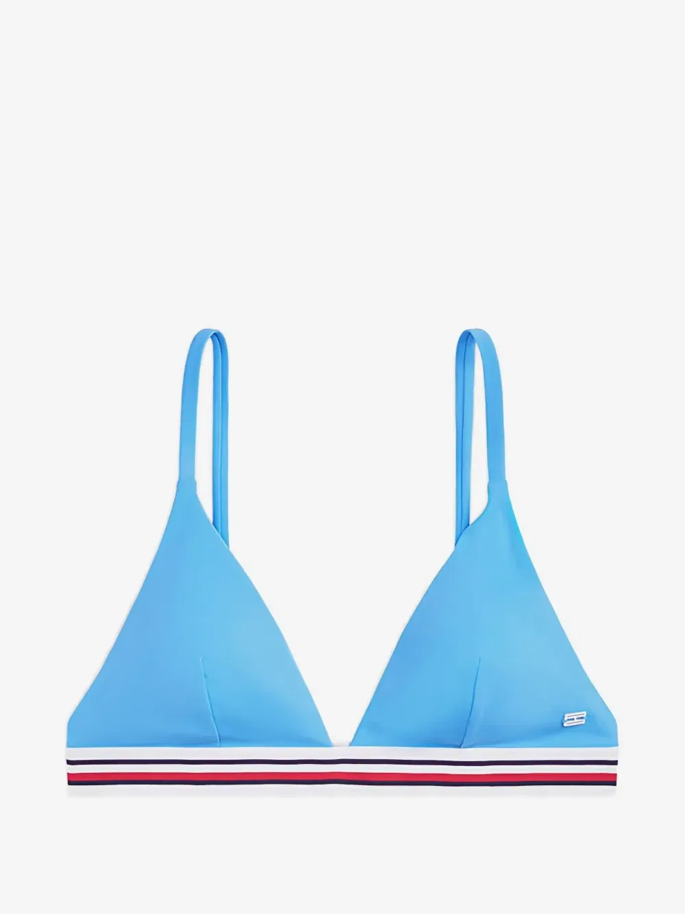 Бюстгальтер-бикини Tommy Hilfiger Global Stripe Triangle, синий