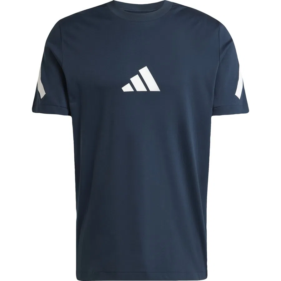 Футболка с принтом adidas Z.N.E. Tee, Черный — фото 3