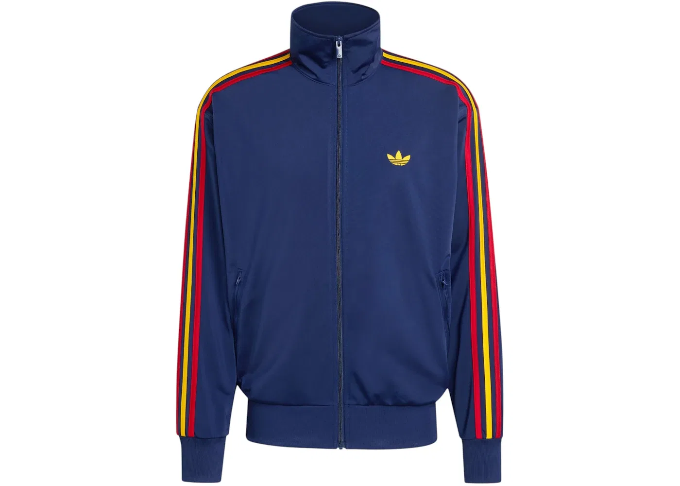 Мужская куртка с длинным рукавом Adidas, Dark Blue Crew Yellow Team Power Red