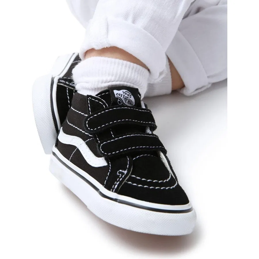 Кроссовки с высоким берцем Sk8-Mid Reissue V Vans, Черный — фото 2