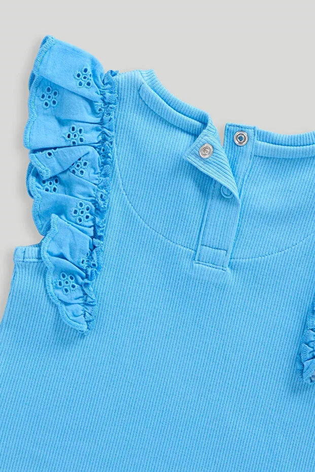 Детское для мальчиков футболка без рукавов Mothercare, White — фото 2