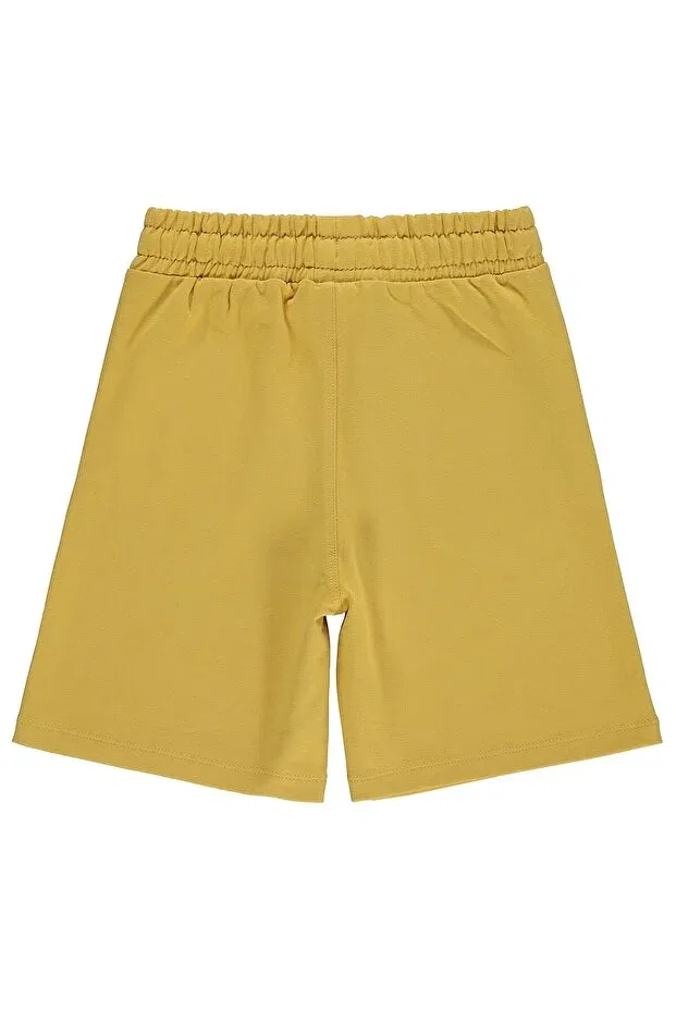 Детские шорты для мальчиков хлопковые Civil Boys, Dark Mustard — фото 2