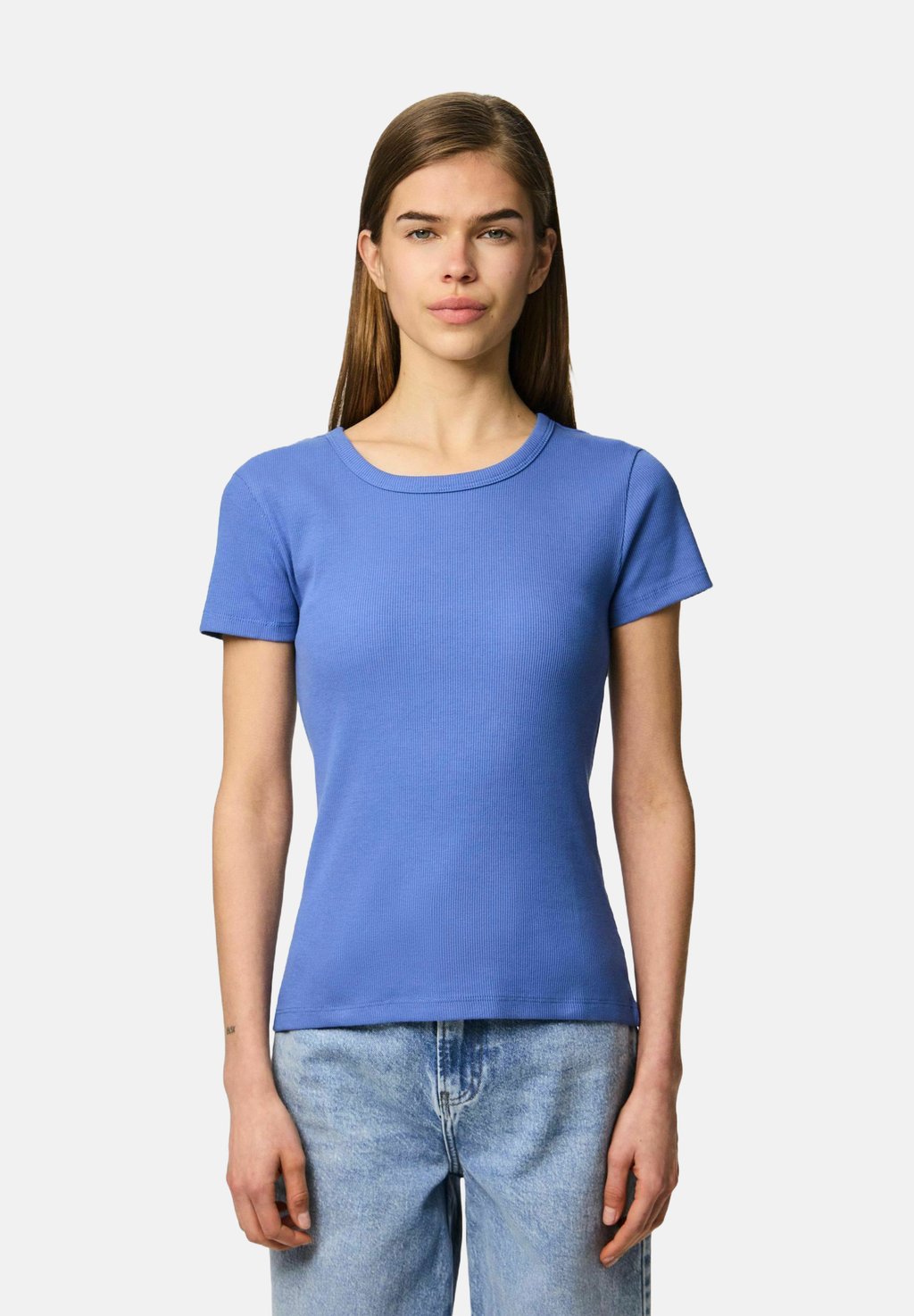 

Базовая футболка PCMAY SS TEE JRS NOOS BC Pieces, синий