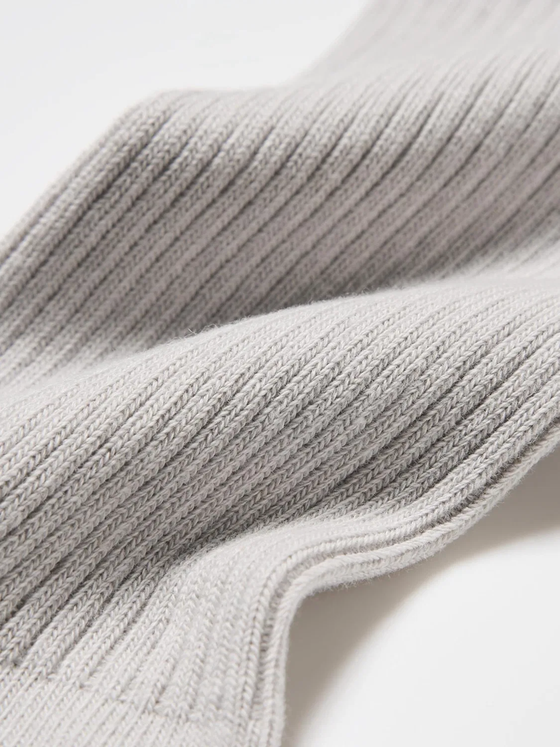 Носки однотонные Uniqlo, серо-синий — фото 2