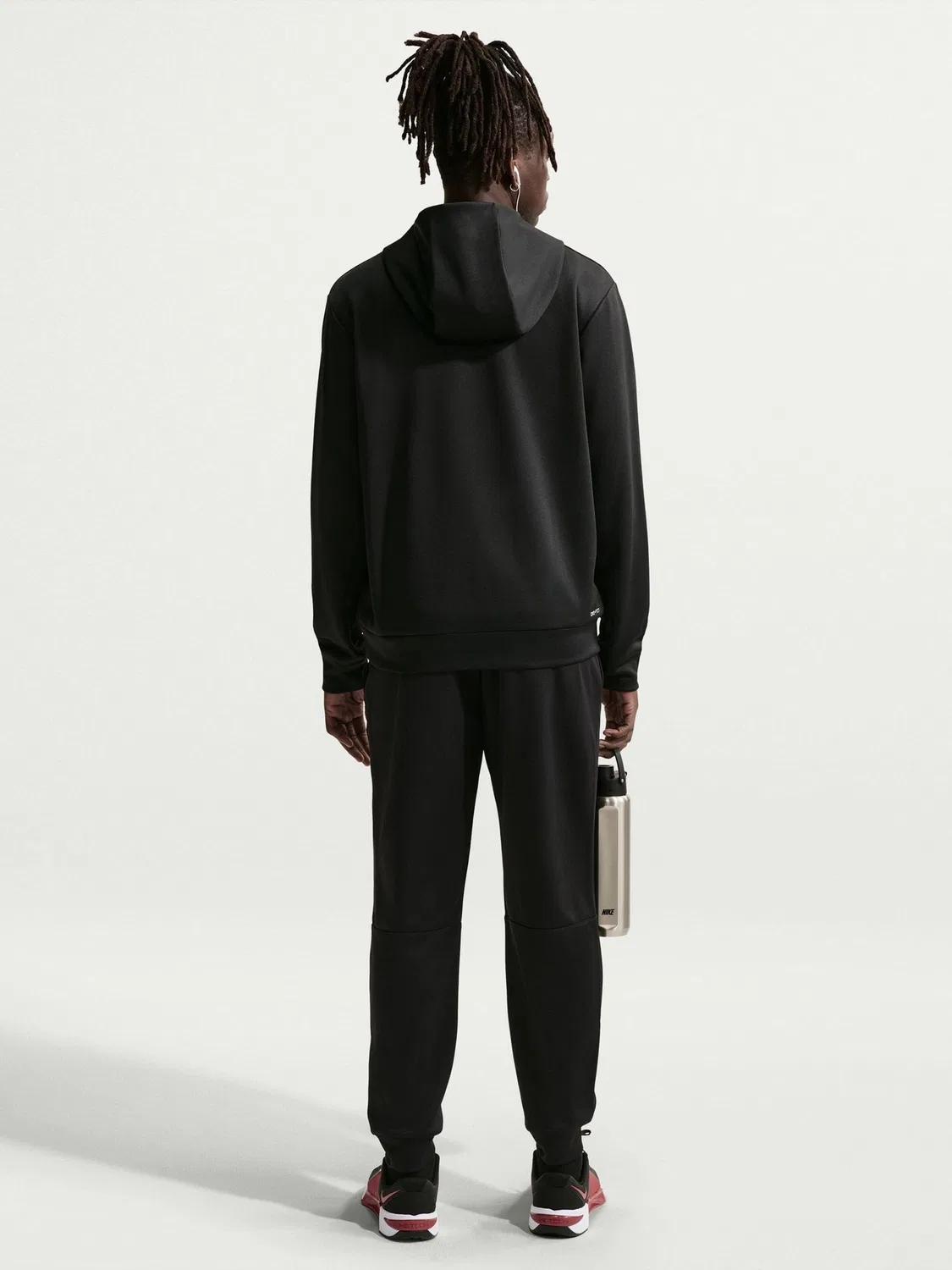 Черные флисовые джоггеры для тренинга Nike Hyverse Dri-FIT — фото 3