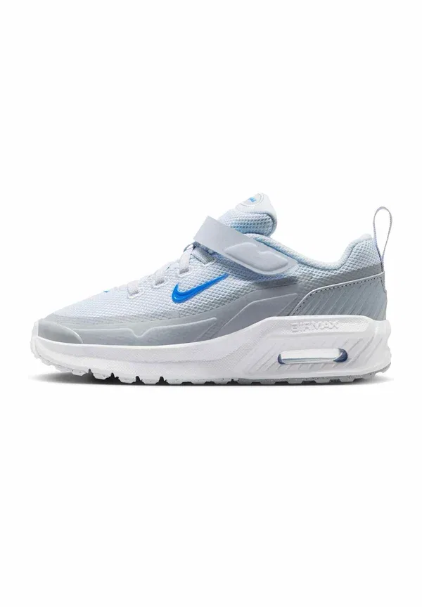 Кроссовки с амортизацией Air Max Bia Nike Sportswear, Football Grey Wolf Grey White Blue Crystal, белый/синий/серый
