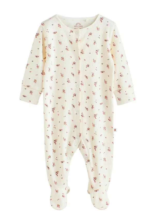 Комплект пижам из 3 штук из 100% хлопка, Next, Pink Rust Ditsy Floral, розовый — фото 3