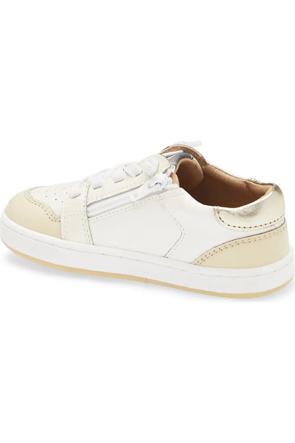 Кроссовки детские на молнии Field Runner OLD SOLES, Nacardo Blanco/Vanilla — фото 2
