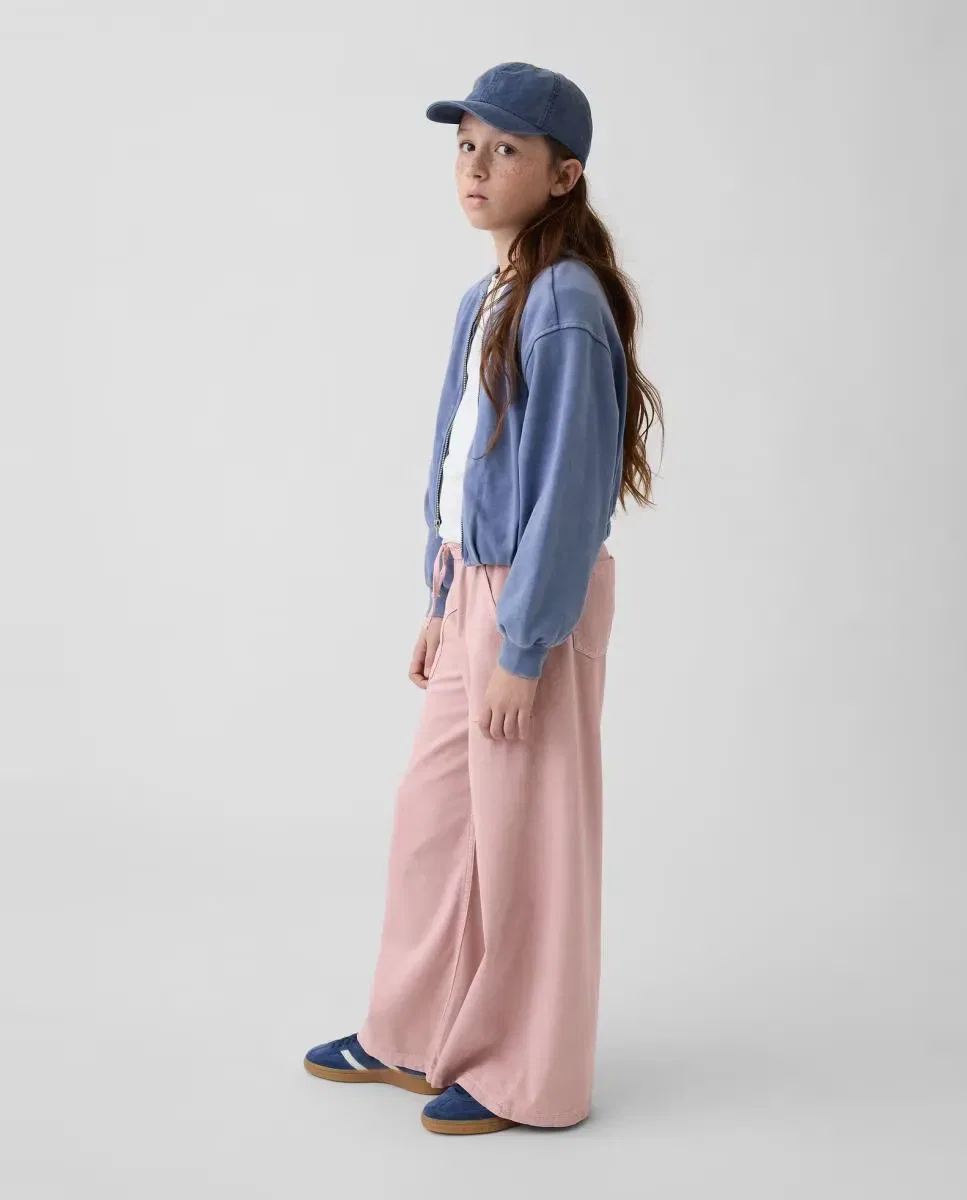 Детские джинсы для девочек с заниженной талией Gap, Розовый