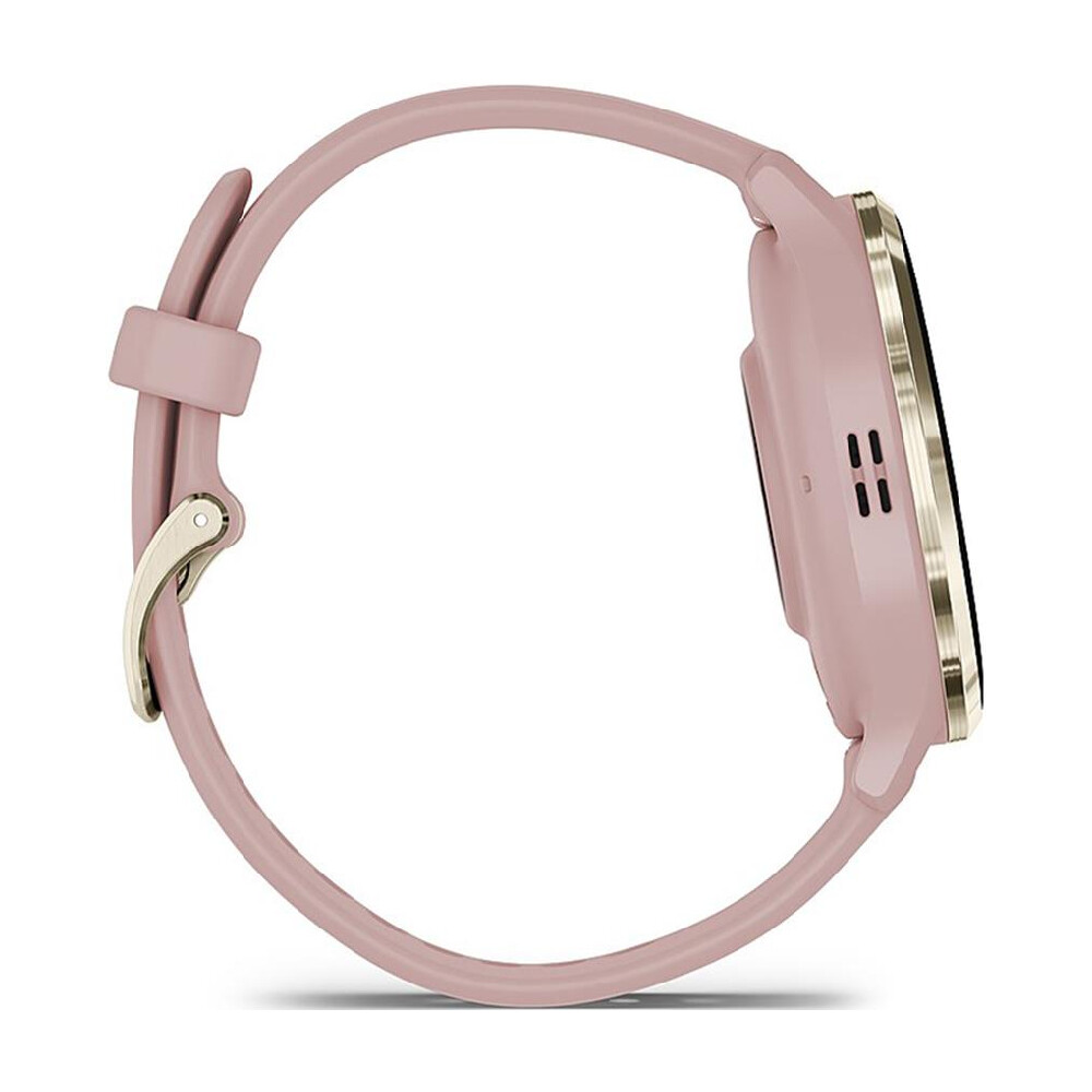 Умные часы Garmin Venu 3S, 1.2", Wi-Fi, золотой/розовый — фото 3