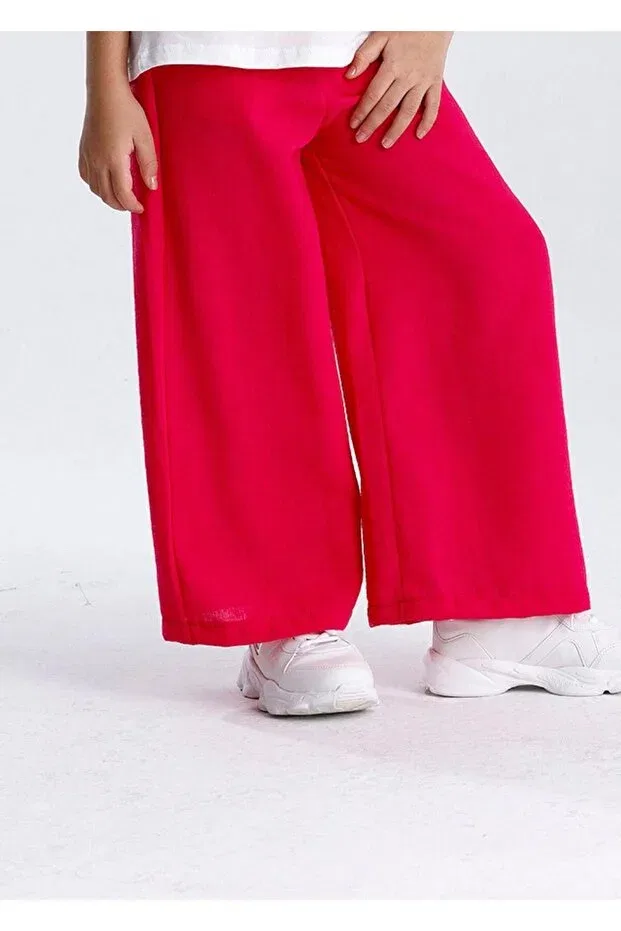 Детские брюки для девочек утепленные с манжетами Joggers Miababy, Fluoria — фото 4