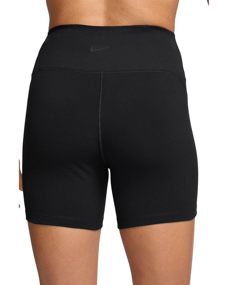 Шорты Nike Dri-FIT One High-Rise 5" Novelty Shorts, цвет Black/Black — фото 2