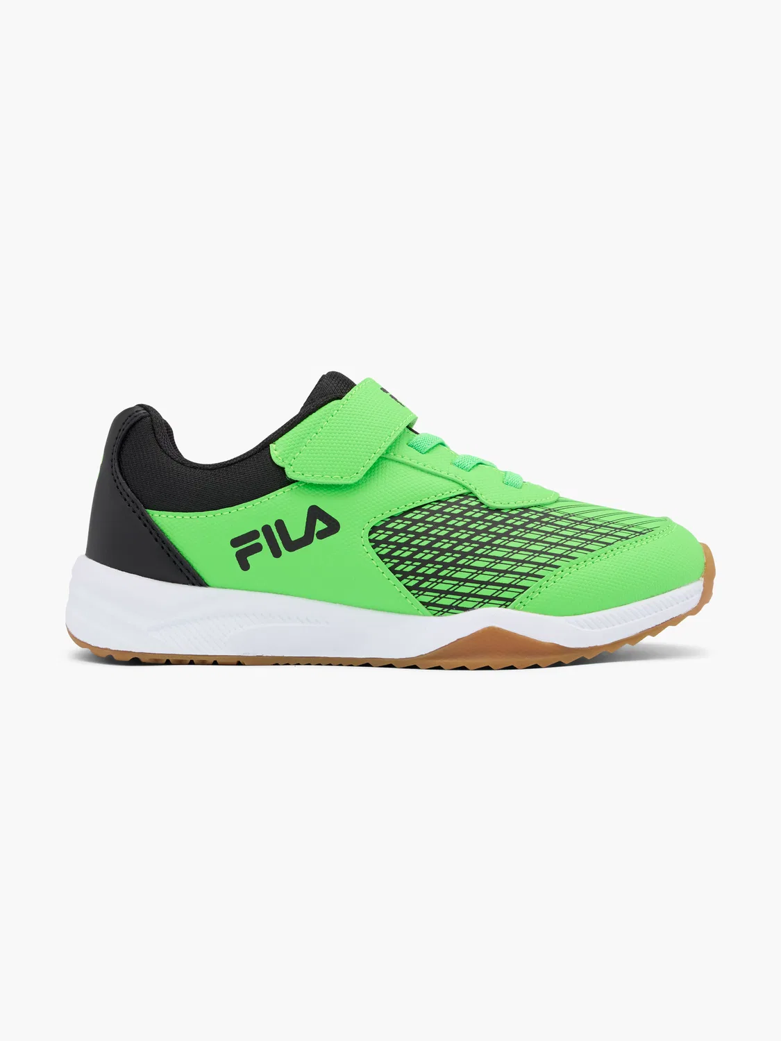 Детские кроссовки для зала FILA, зеленый