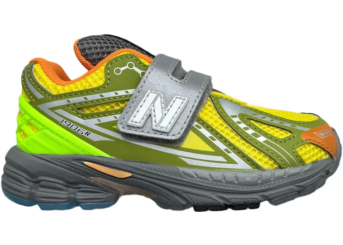 Детские кроссовки Lifestyle New Balance 1906R Action Bronson Scorpius (TD), Yellow Orange