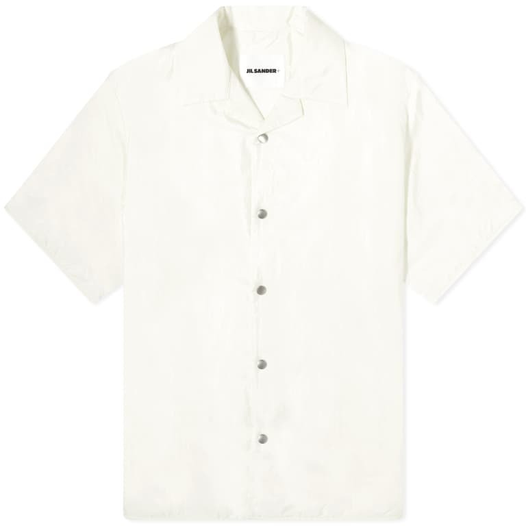 

Рубашка Jil Sander Plus Short Sleeve Vacation, светло-кремовый