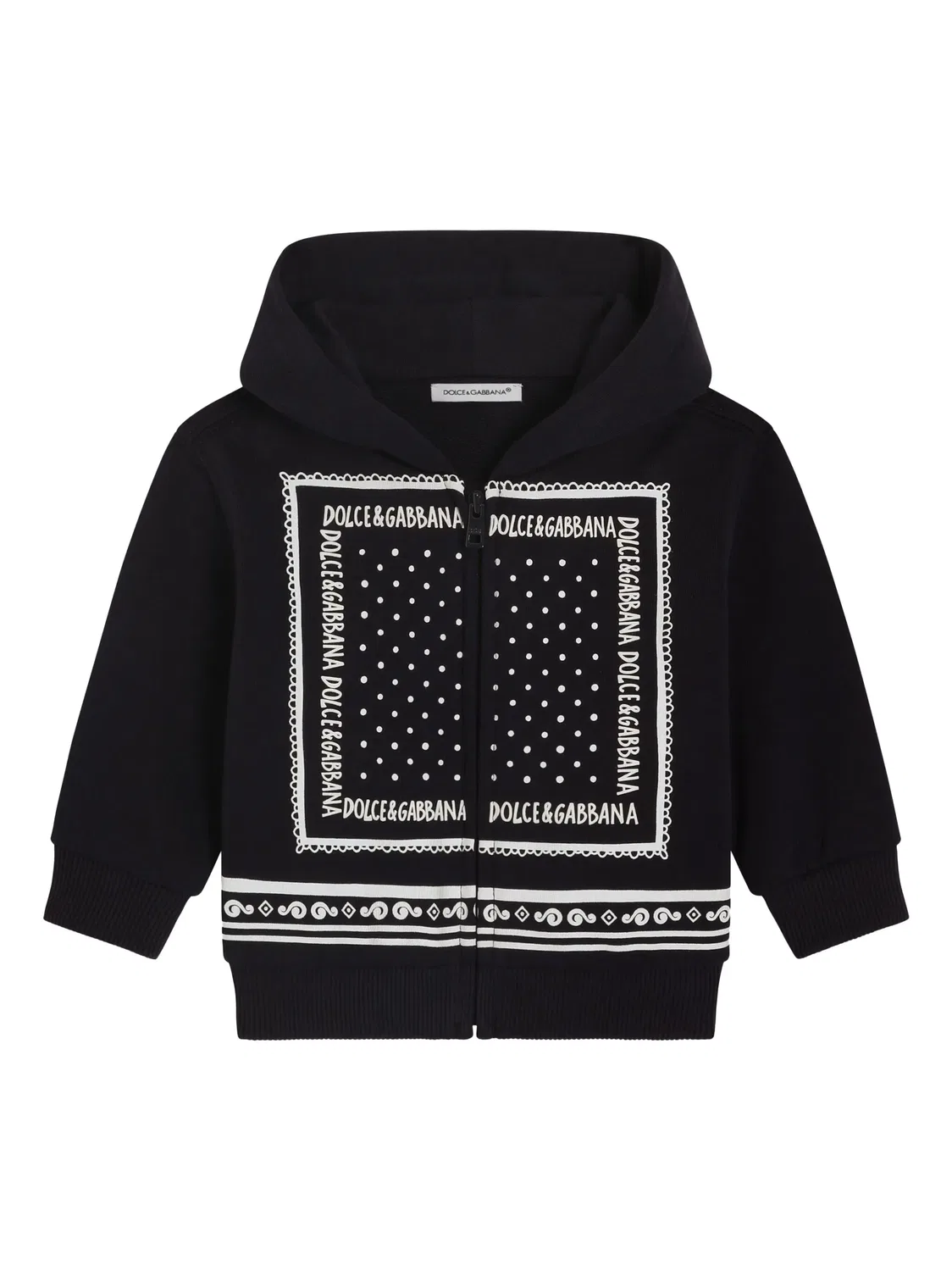 Толстовка на молнии Dolce & Gabbana, синий