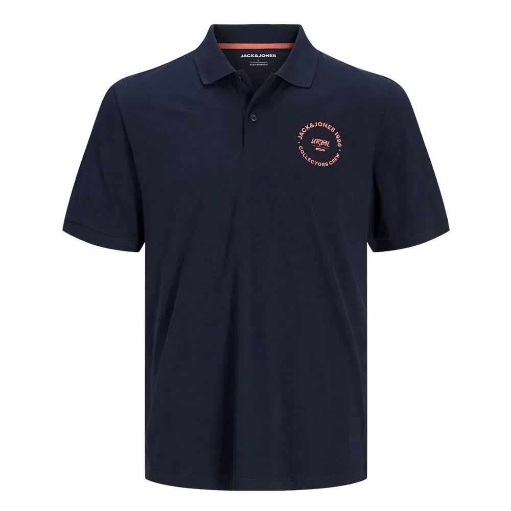 Поло с коротким рукавом Simon Jack & Jones, синий