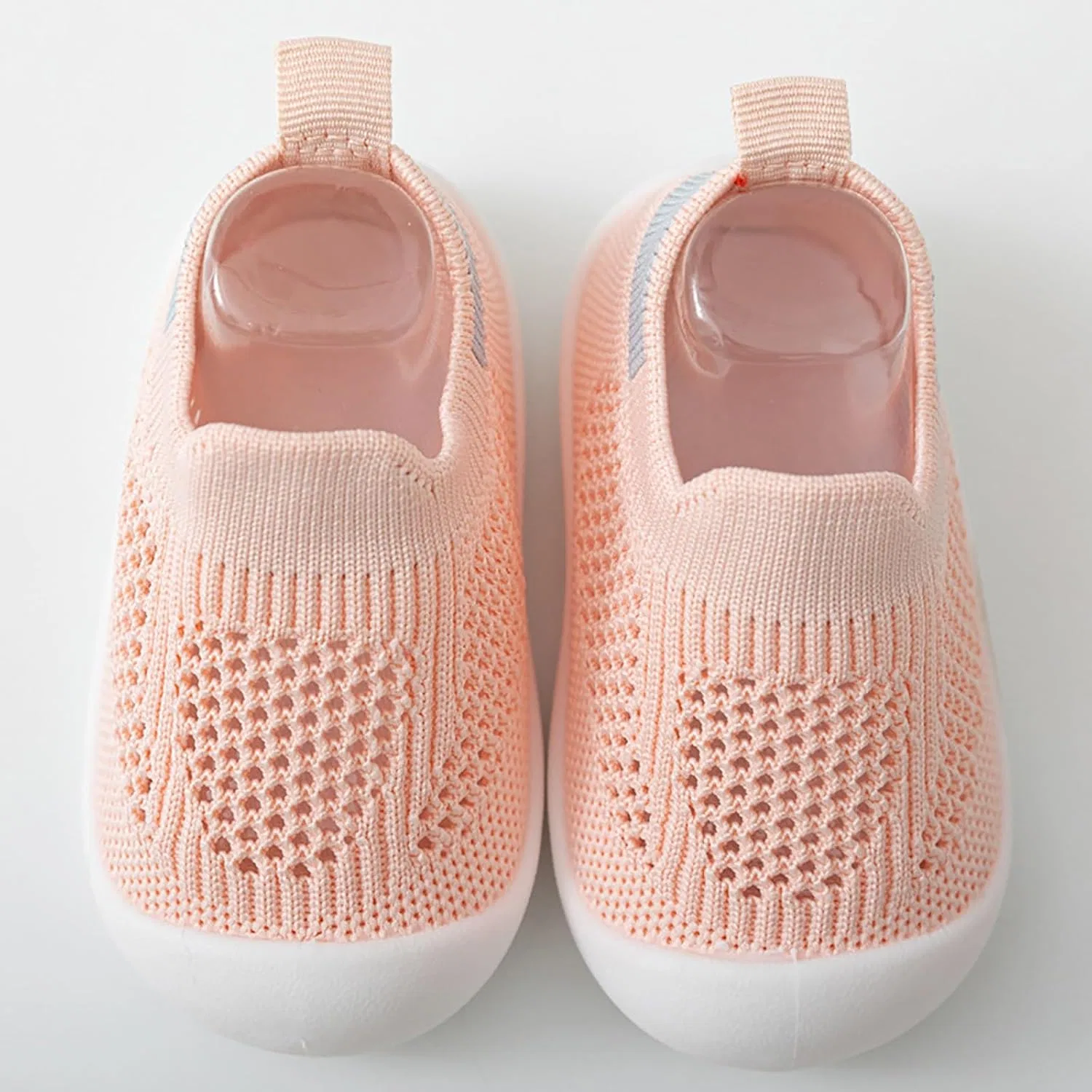 Детские кроссовки для мальчиков с принтом Knit Mesh Sneakers, Pink — фото 2