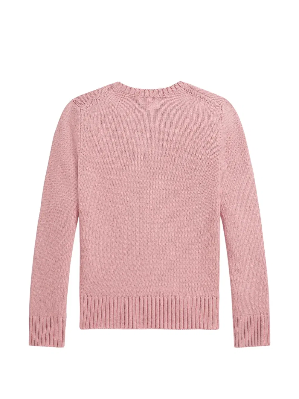 Свитер с вышивкой Polo Ralph Lauren Kids, розовый — фото 2