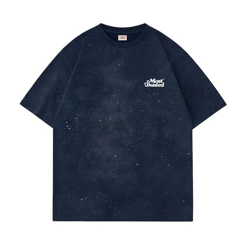 Детская футболка с круглым вырезом Navy Blue MostwantedLab, Navy Blue