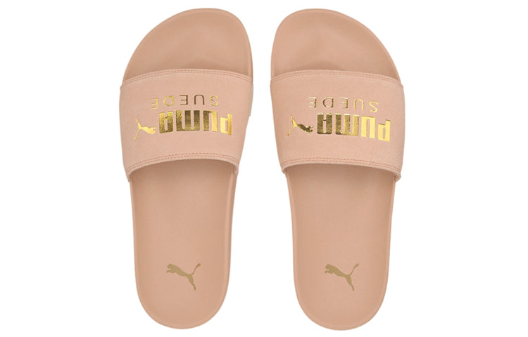 Шлепанцы PUMA Leadcat FTR Suede Classic Slide 'Pink Sand', розовый — фото 4
