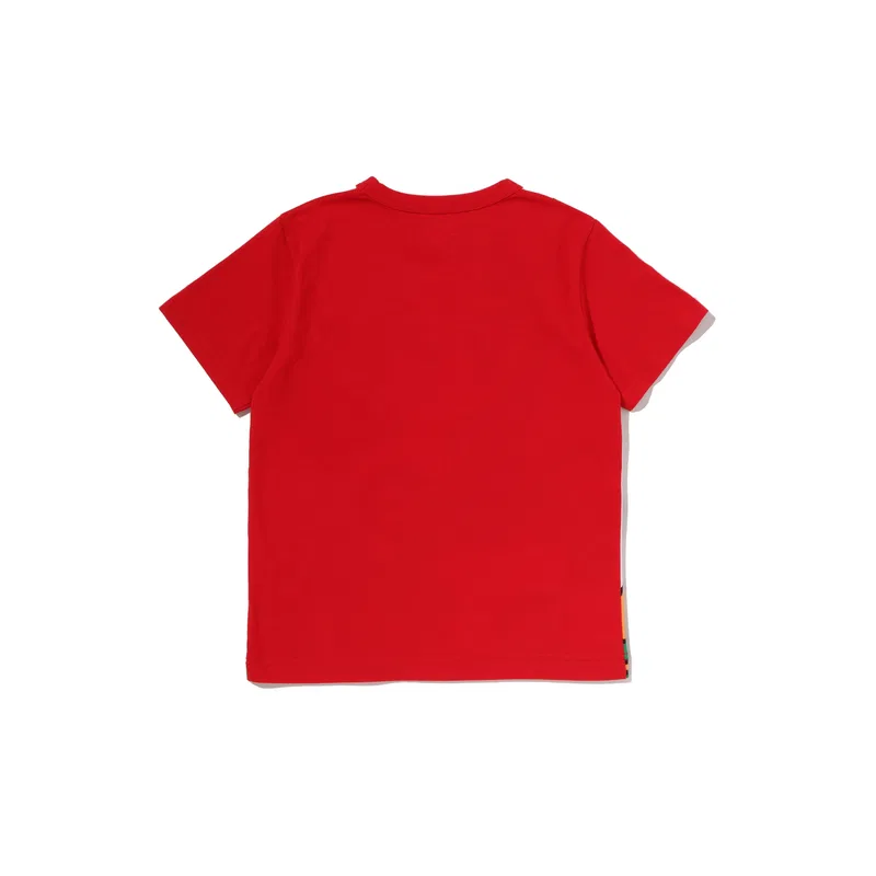 Детская футболка с круглым вырезом Pre School Red RDX A BATHING APE, Red RDX — фото 3