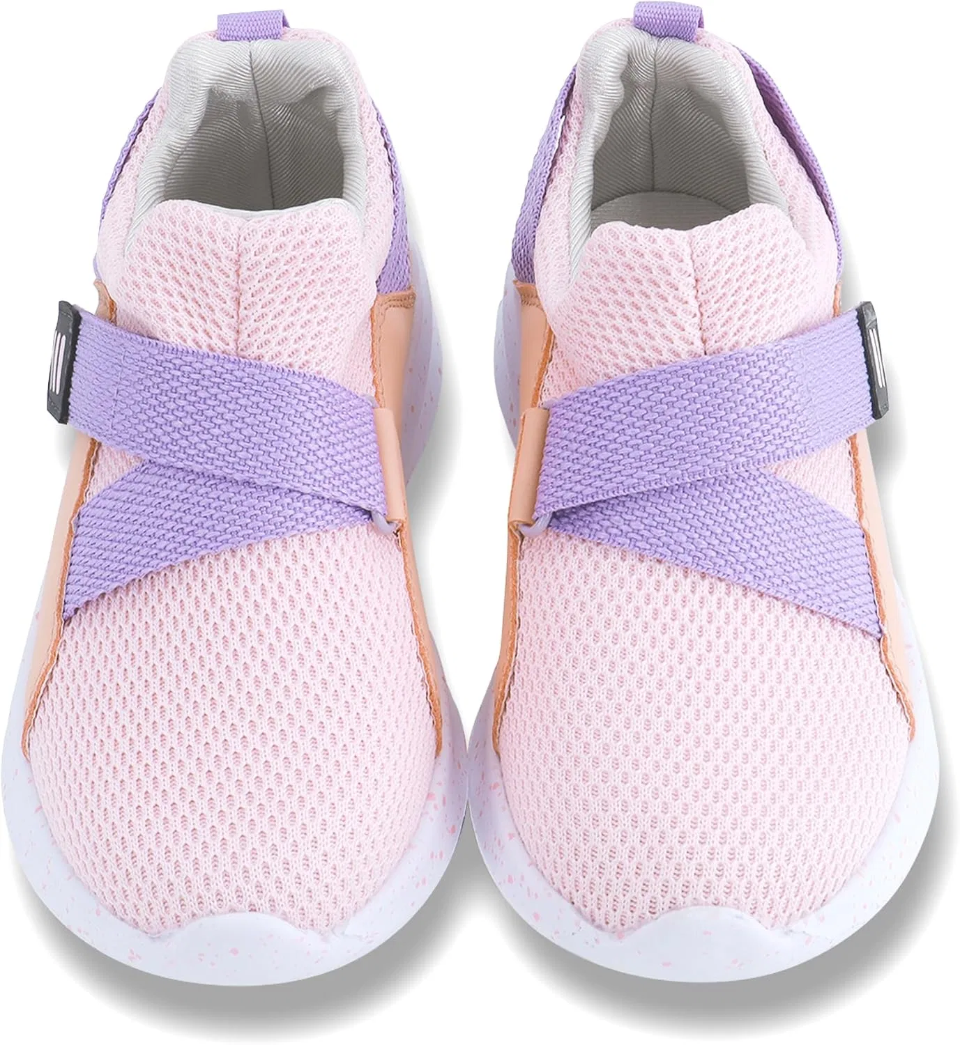 Детские кроссовки для мальчиков и девочек с дышащим верхом SKYWHEEL, All Pink Toddler Girls Shoes — фото 4
