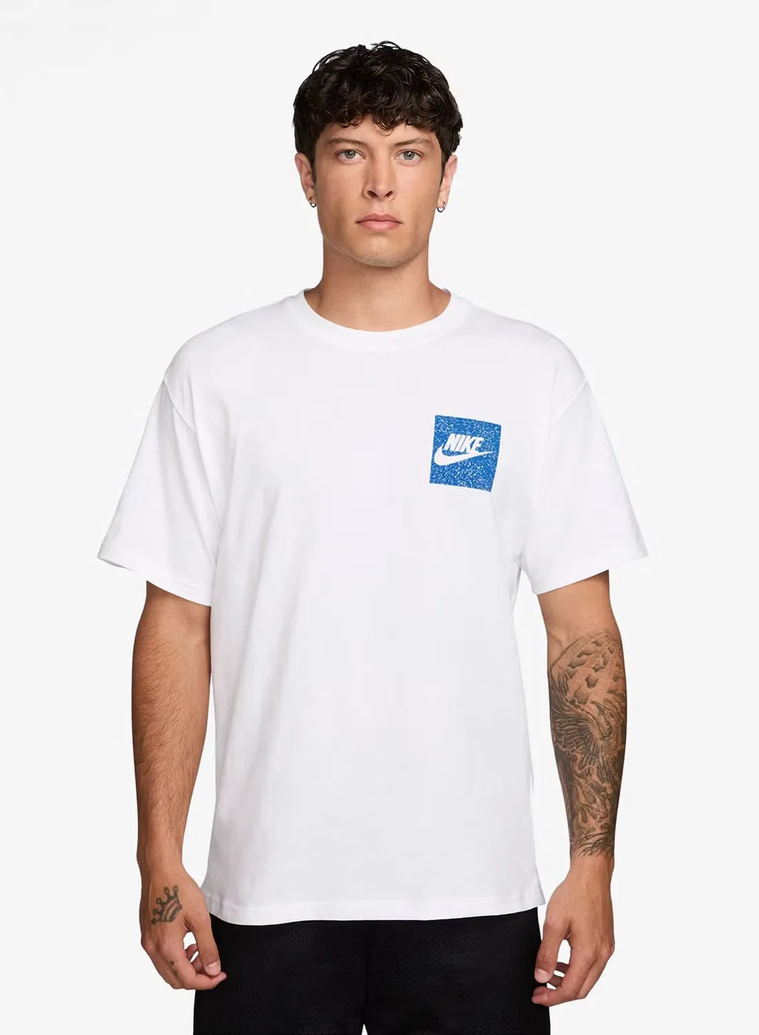 Футболка с принтом Asbury Nike, белый