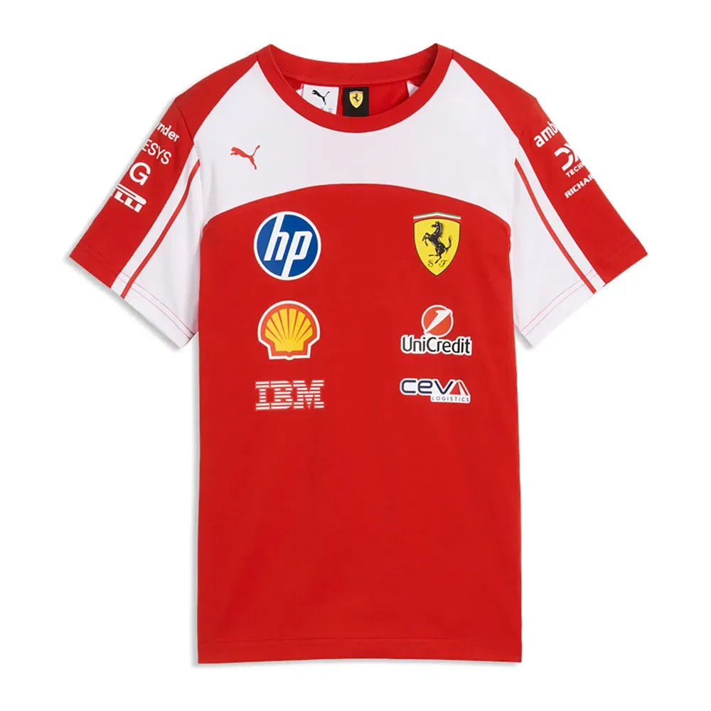 Футболка с коротким рукавом Replica SF Ferrari Puma, красный