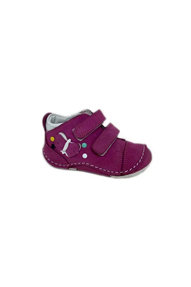 Детские туфли для девочек кожаные ортопедические Sky Luna First Step Windy Shoes, Fuchsia