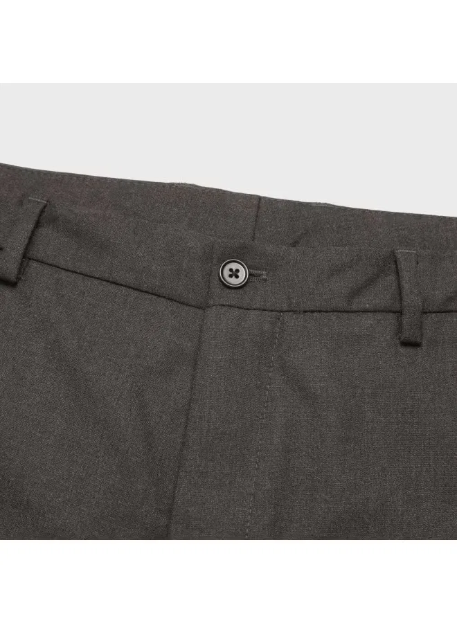 Брюки мягкие удобные универсальные Zara, черно-серый — фото 4