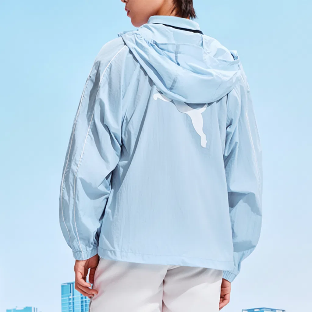 Детская солнцезащитная одежда PUMA Ice Blue — фото 4