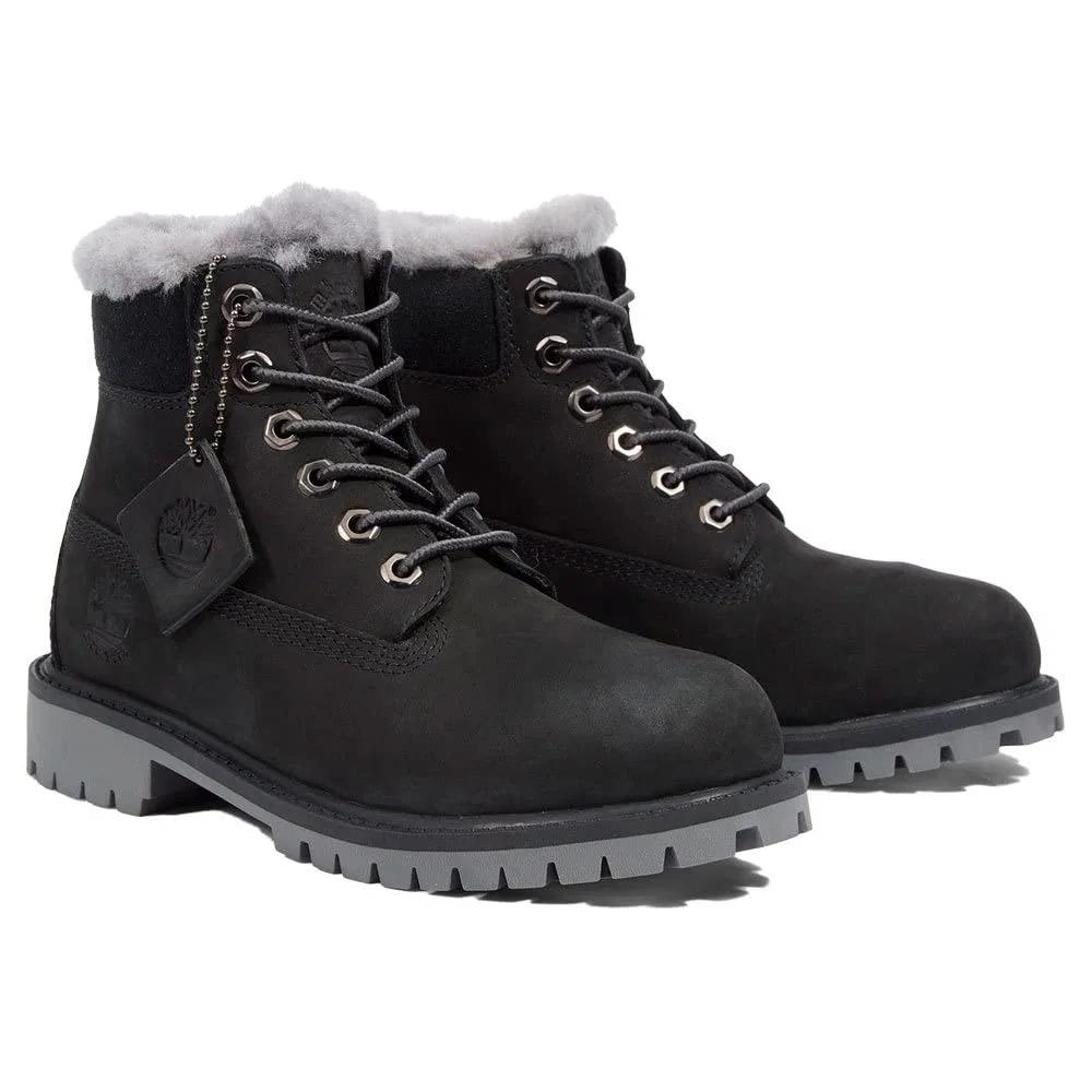 Детские зимние ботинки для походов с высоким берцем Timberland, Nero