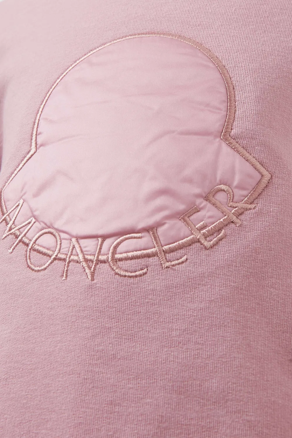 Платье хлопковое Logo Dress Moncler Enfant — фото 3