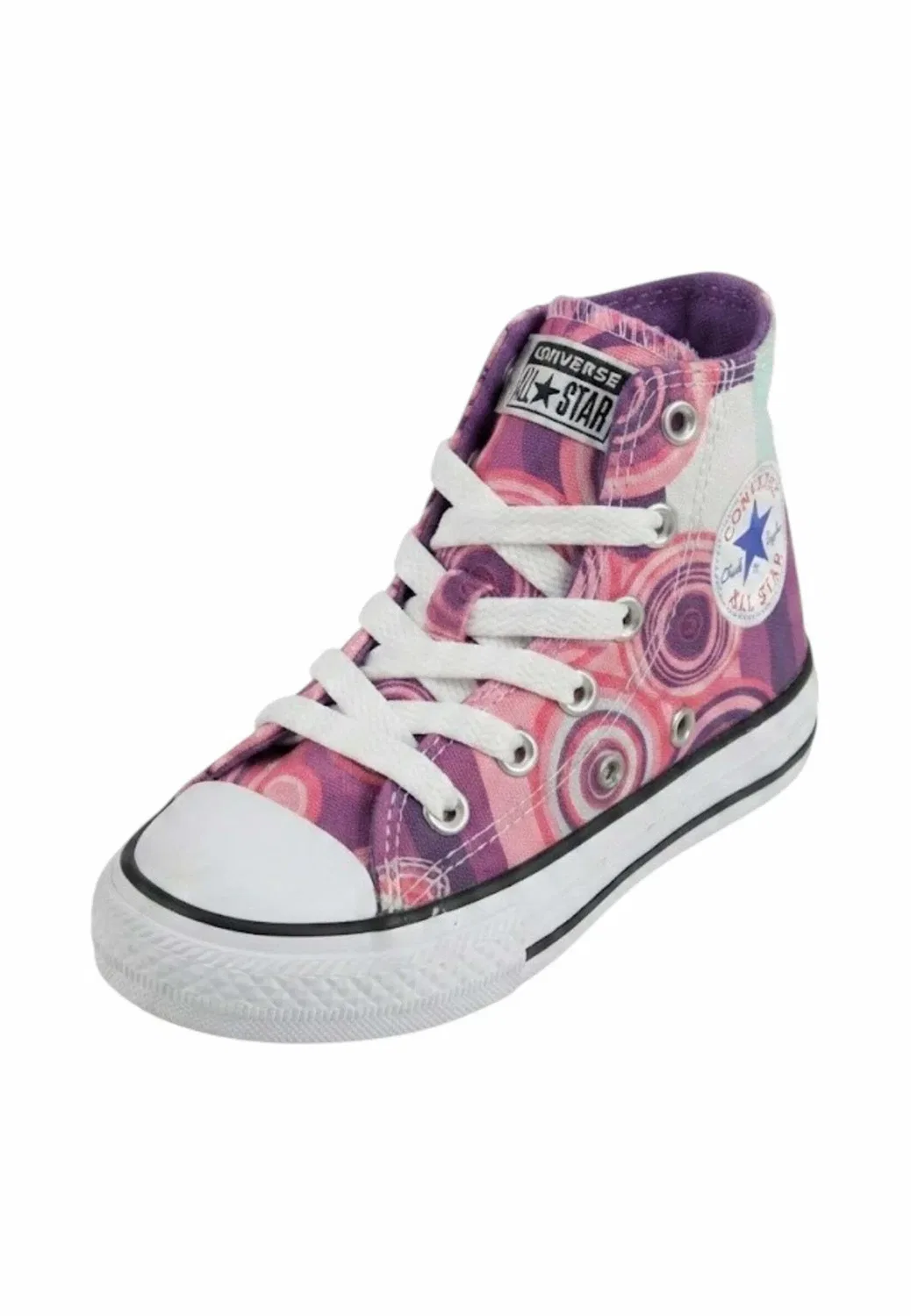 Ct as prt hi - высокие кроссовки Converse, Neon Pink — фото 2