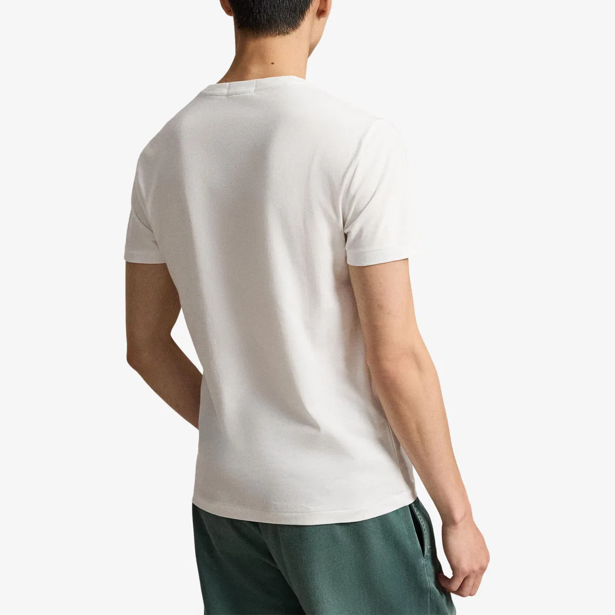 Хлопковая футболка с принтом медведя поло Polo Ralph Lauren, белый — фото 4