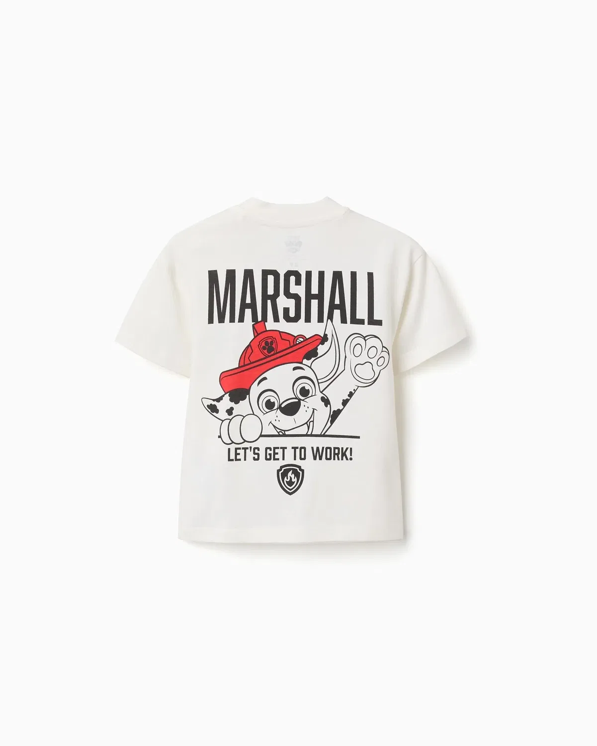 Детская футболка для мальчиков с принтом Marshall Zippy, Blanco — фото 3