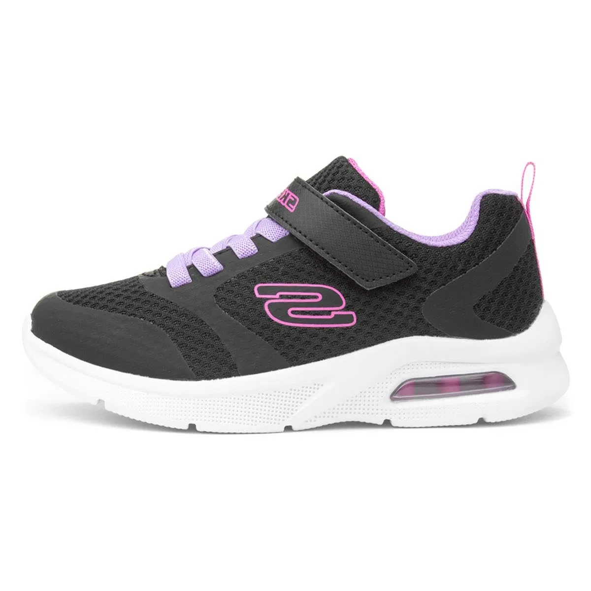 Детские кроссовки для мальчиков с принтом Skechers, Black Lavender
