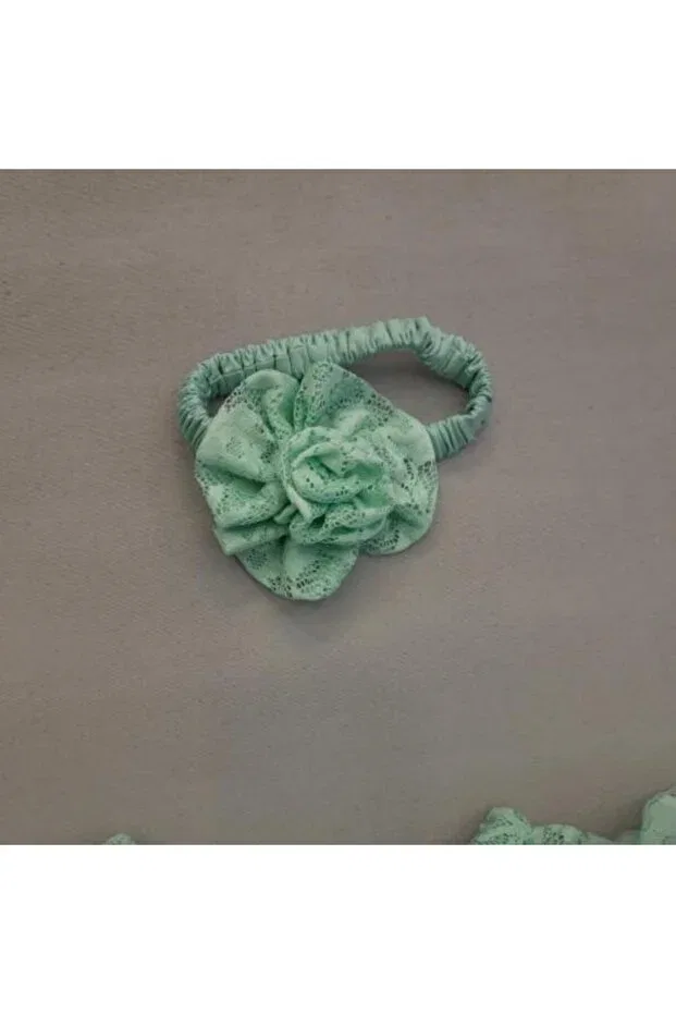 Детская юбка-пачка для девочек с головным убором Baby Corner, Green — фото 2