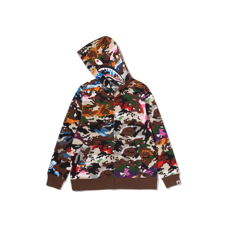 Детский худи с капюшоном A BATHING APE, Multicolor