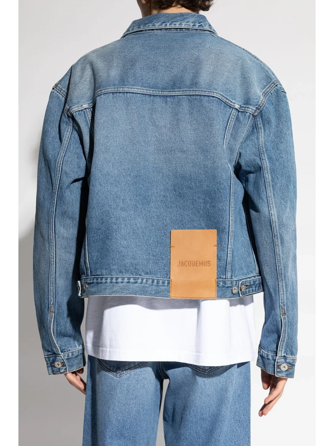 Джинсовая куртка La Veste De-Nîmes Jacquemus, синий — фото 3