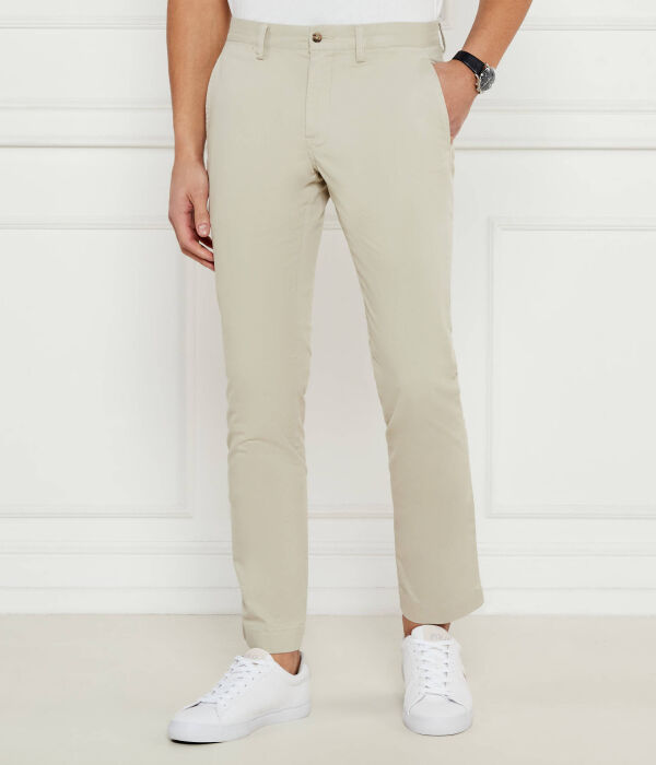 

Брюки чинос мужские Polo Ralph Lauren облегающего кроя, бежевый